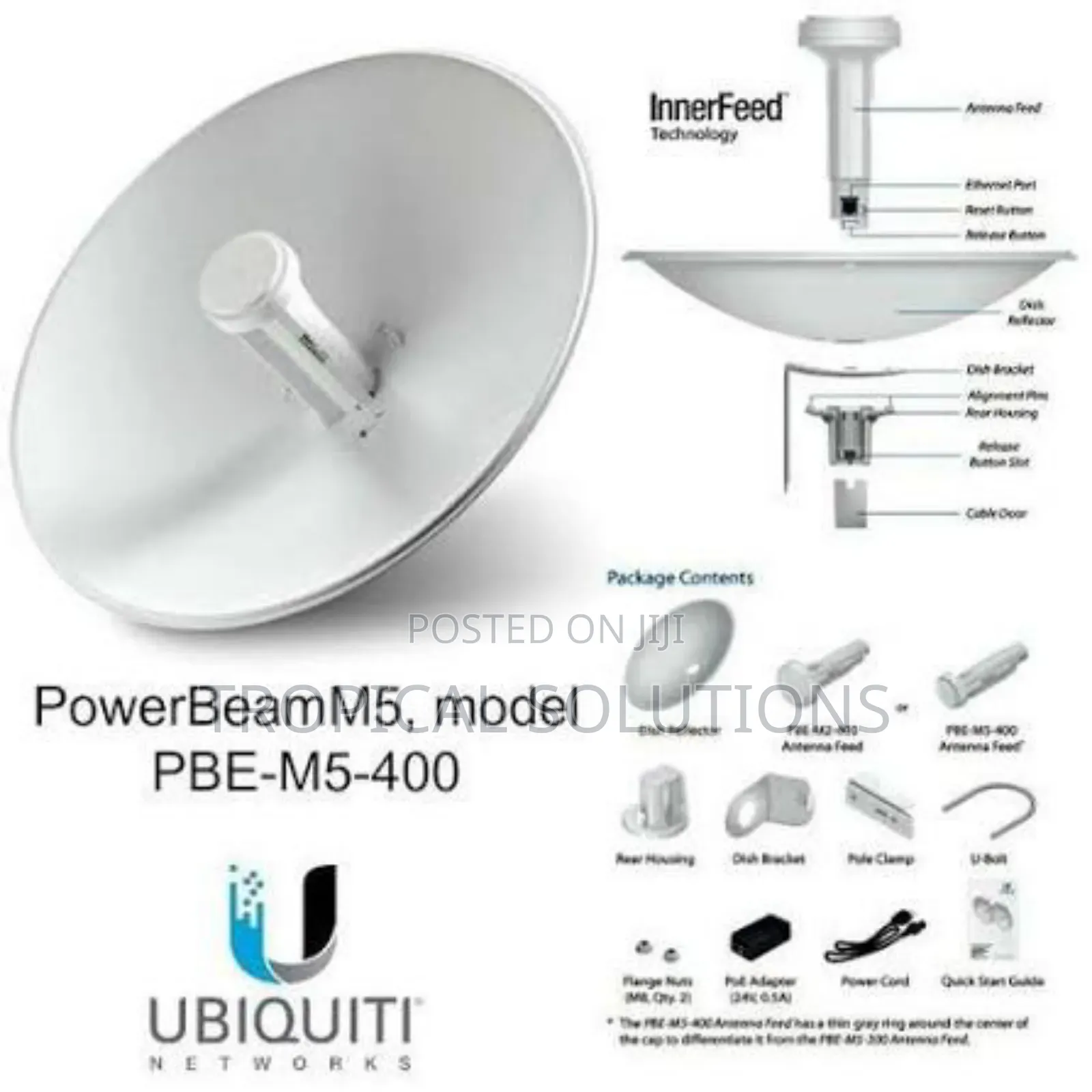 Ubiquiti Pbe-M5-400 Power Beam M5 Available
