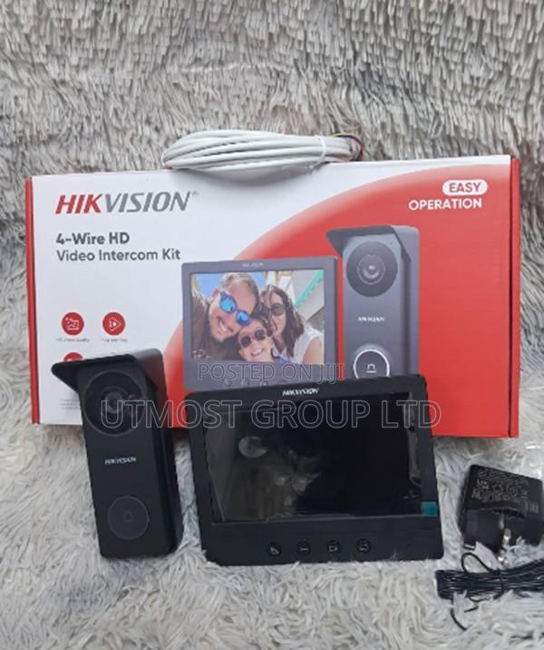 Hikvision Touch Screen Video Intercom System - main view