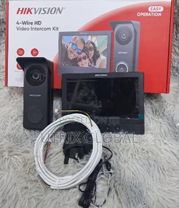 Hikvision Doorbell Camera Intercom Full Kit - main view