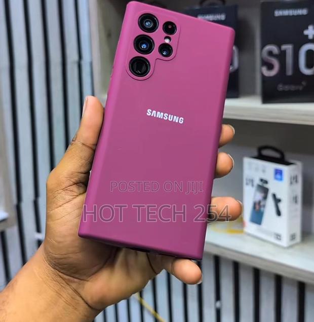 S22 Ultra Silicone Cases - main view