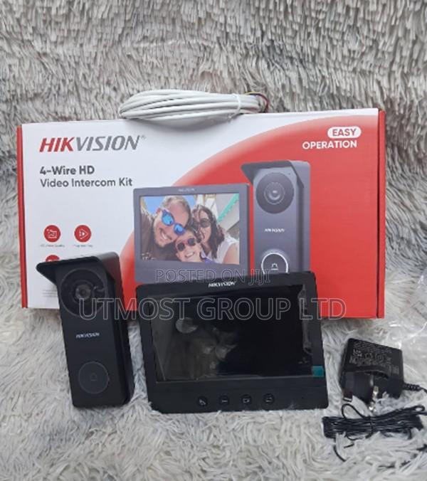 Hikvision Wired Video Intercom With Hd Display - main view