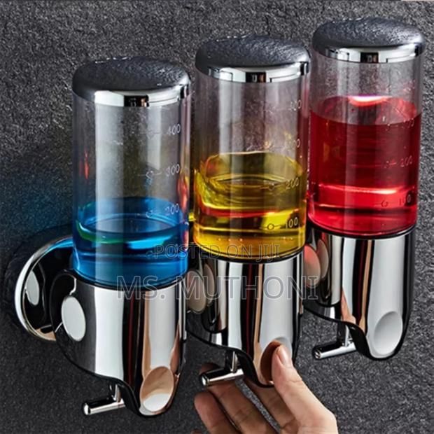 Wall-Mounted Multi-Chamber Soap Dispenser* - main view