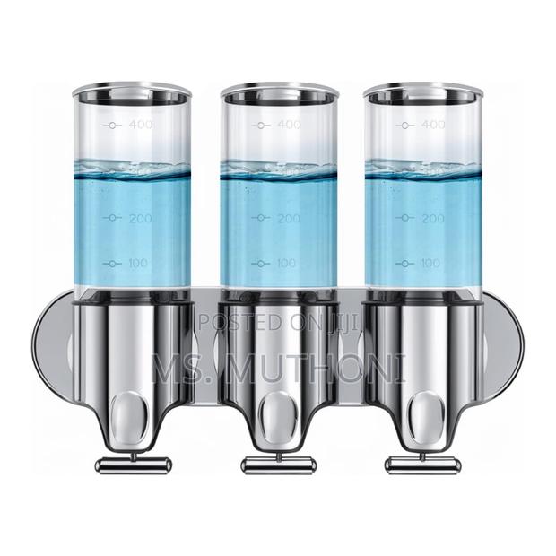 Wall-Mounted Multi-Chamber Soap Dispenser* - thumbnail 3