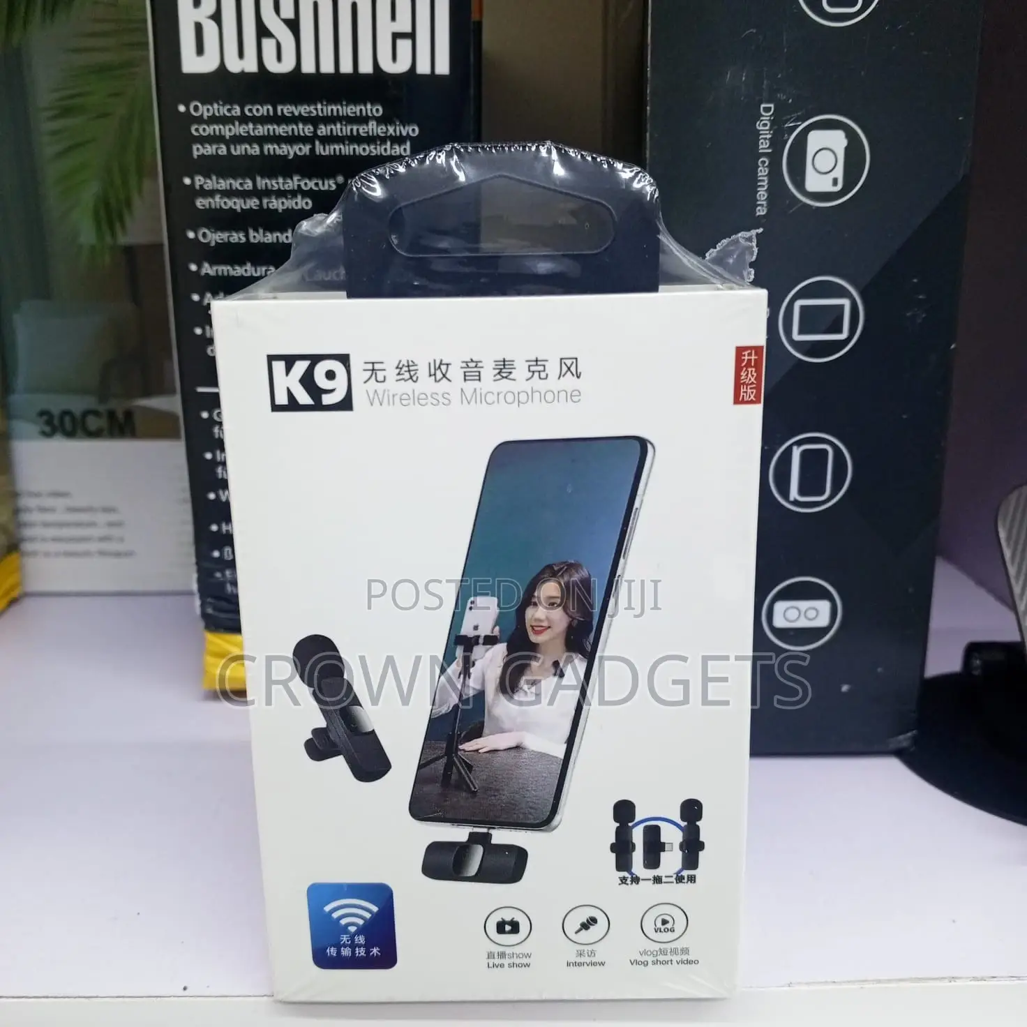 2.4g Wireless Lavalier Mic for Android iPhone