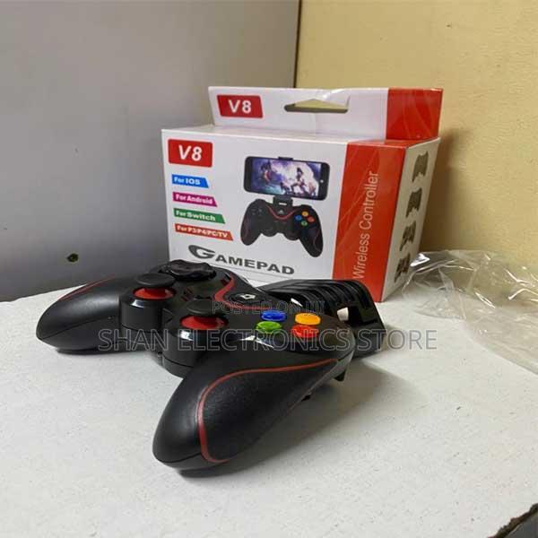 Ps3 V8 Wireless Bluetooth Gaming Controller Gamepad With Smartphone