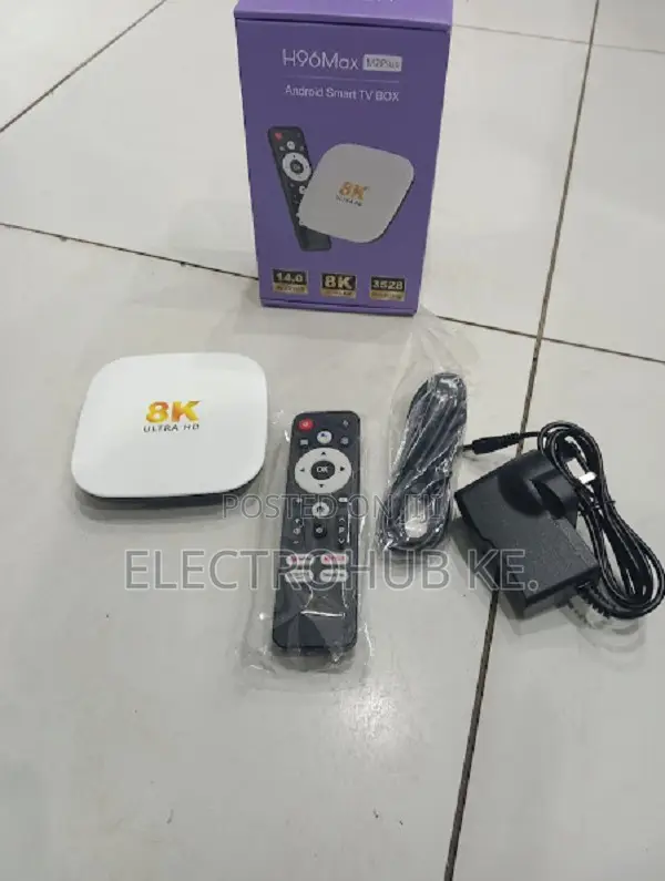 H96 Max M2+ Android Tv Box | 4gb + 32gb | Supports Youtube