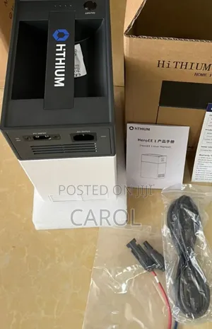 Portable Powerbank Station Solar Power Lithium 3 In