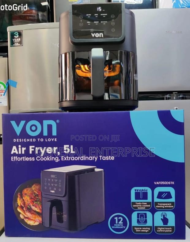 Airfryer Von 5litres Airfryer - main view