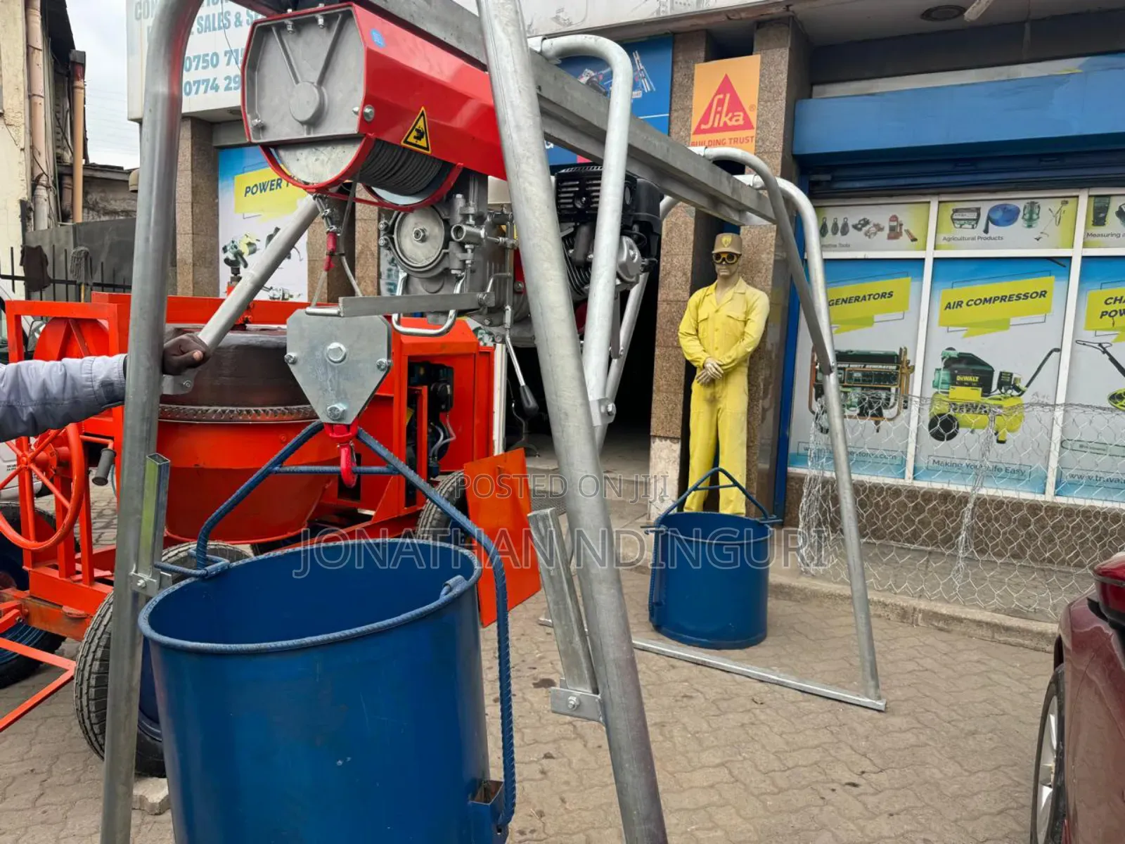 Heavy Duty Concrete Hoist