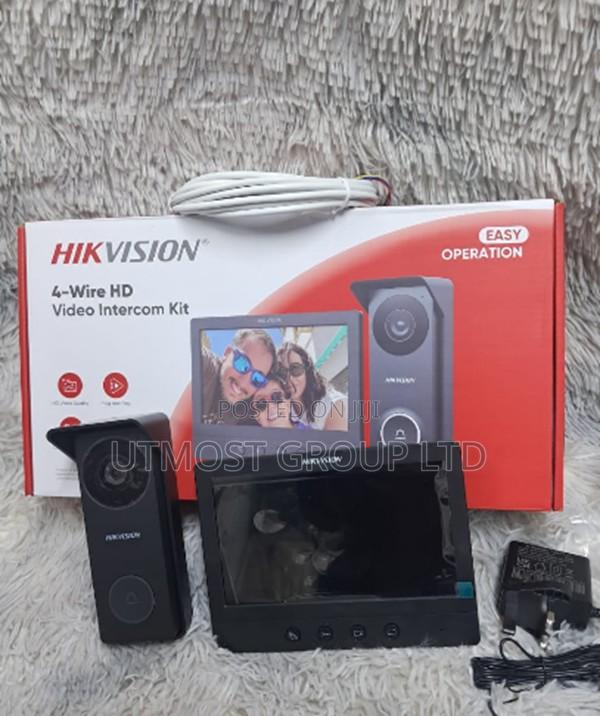 Hikvision Doorbell Camera Intercom Full Kit - main view