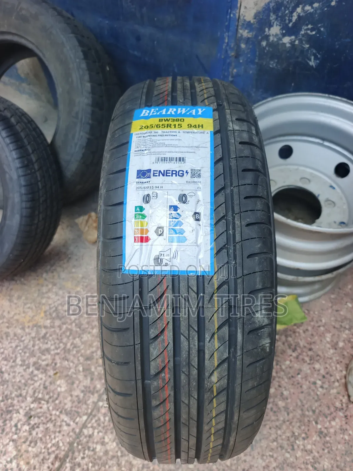 Bearway Tires Sizes 205/65r15 Tubeless.