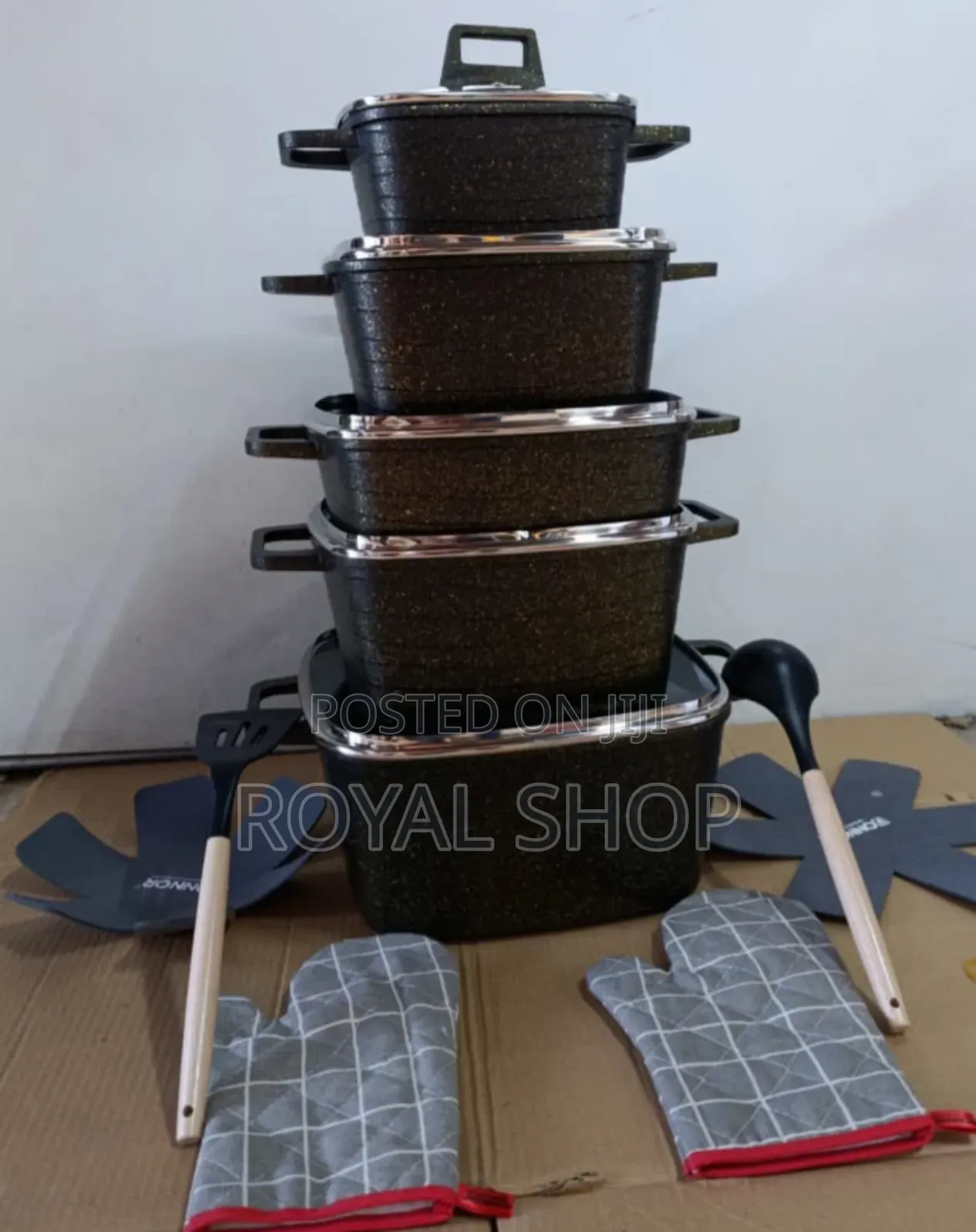 16pc Nonstick Cookware Set