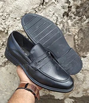 Quality Casual Leather Official Men Clarks ,Slip on Laced Rubber Shoe