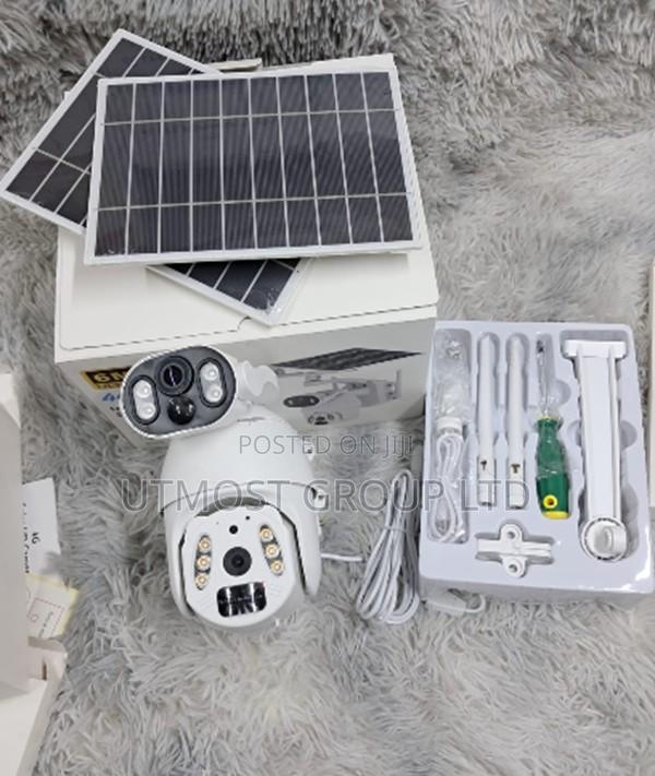 Ubox 6mp 4g Dual Lens Color Night Solar Camera - main view