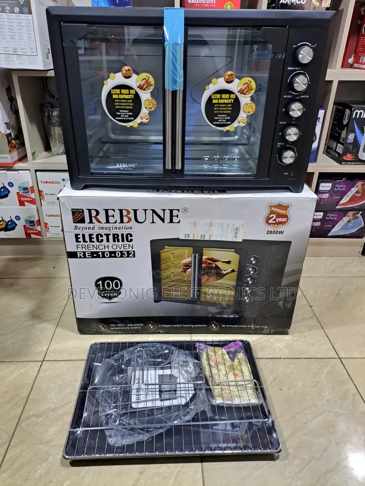 Rebune 100 Liters Electric Oven