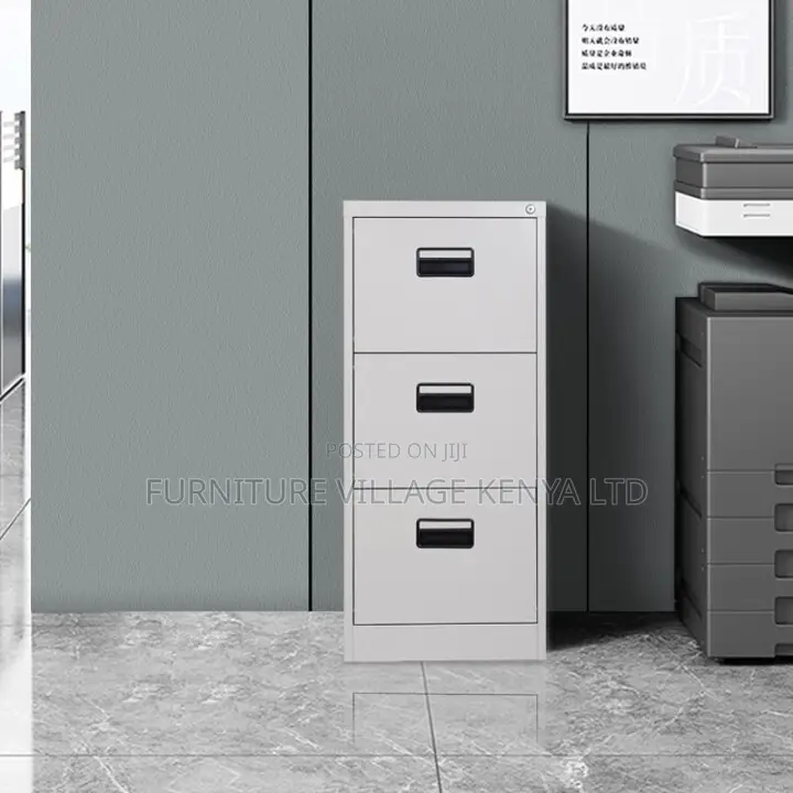 Filing Cabinets - Lockable Cabinets| 3 Drawers Metal Cabinet