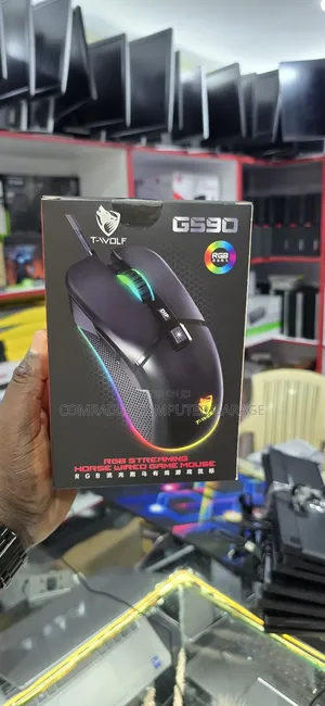 RGB Streaming Horse Wired Game Mouse