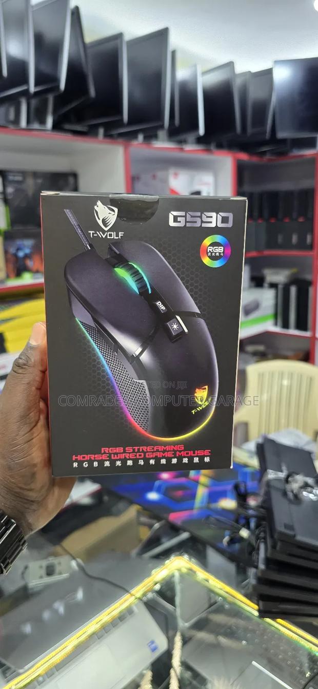 RGB Streaming Horse Wired Game Mouse