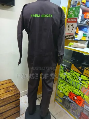 Chocolate Colour Plain Overall