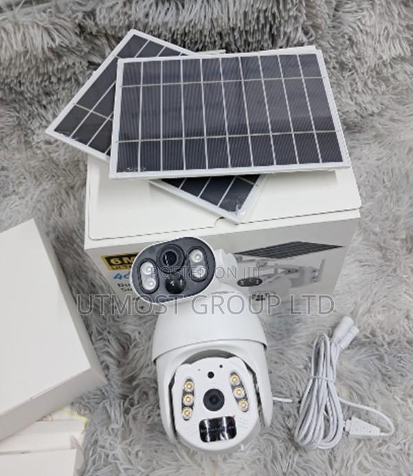 Ubox 6mp 4g Dual Solar Panel Night Vision Camera - main view