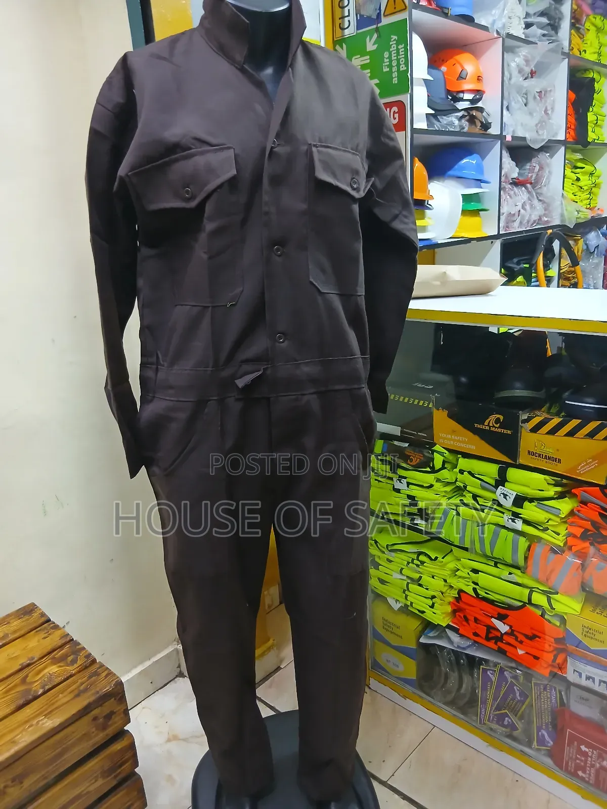 Rich Chocolate Overalls
