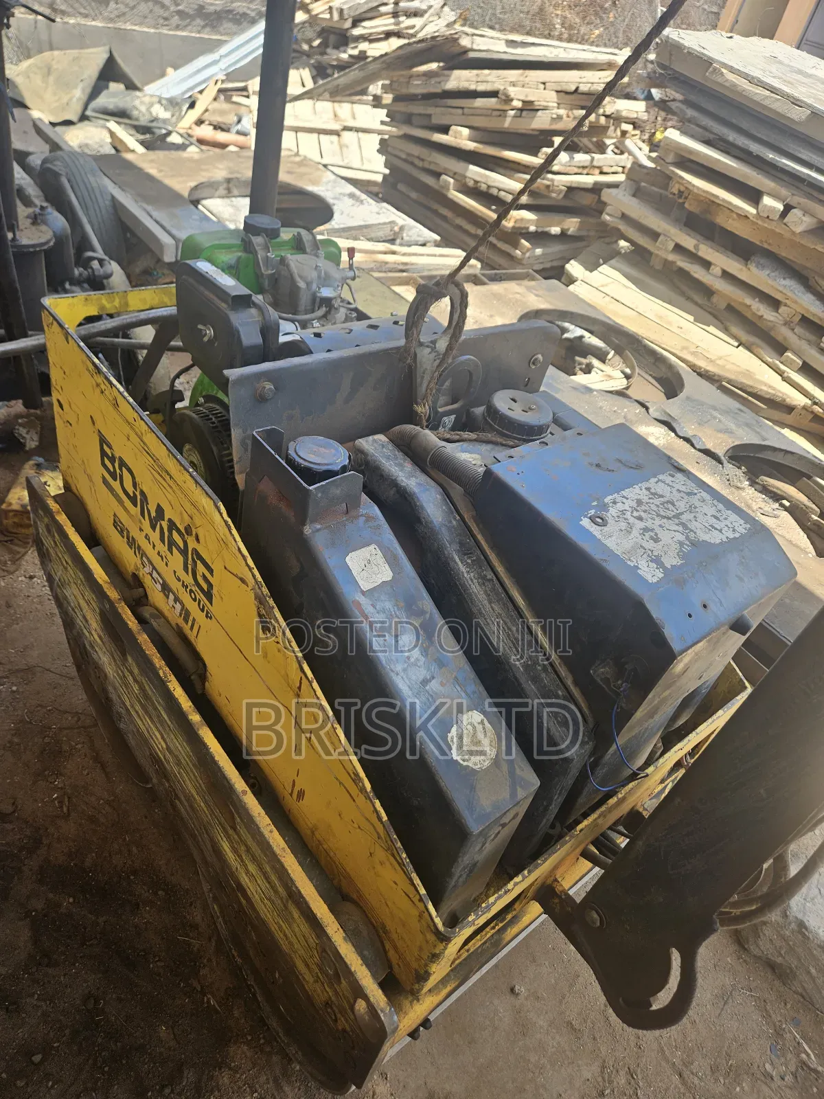 Compactor for Hire Double Drum Compactor