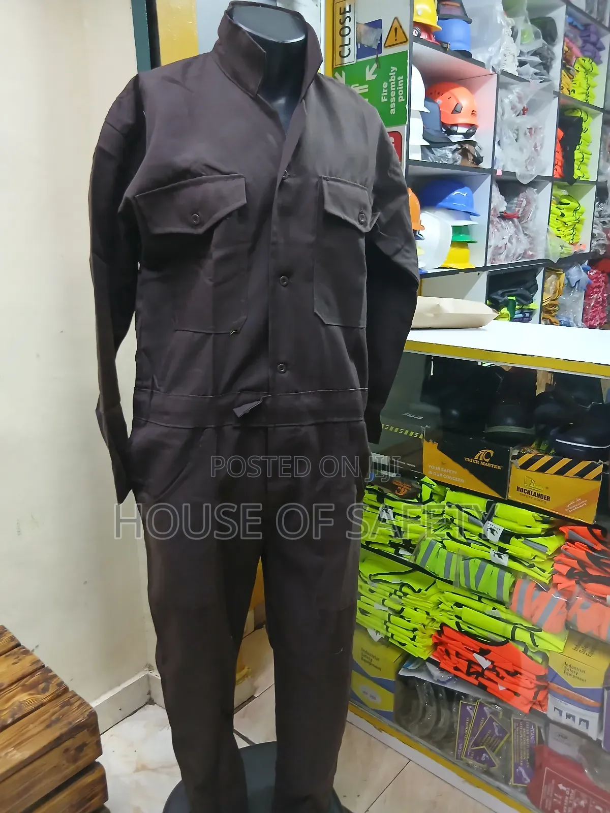 Heavy Duty Quilted Plain Overall