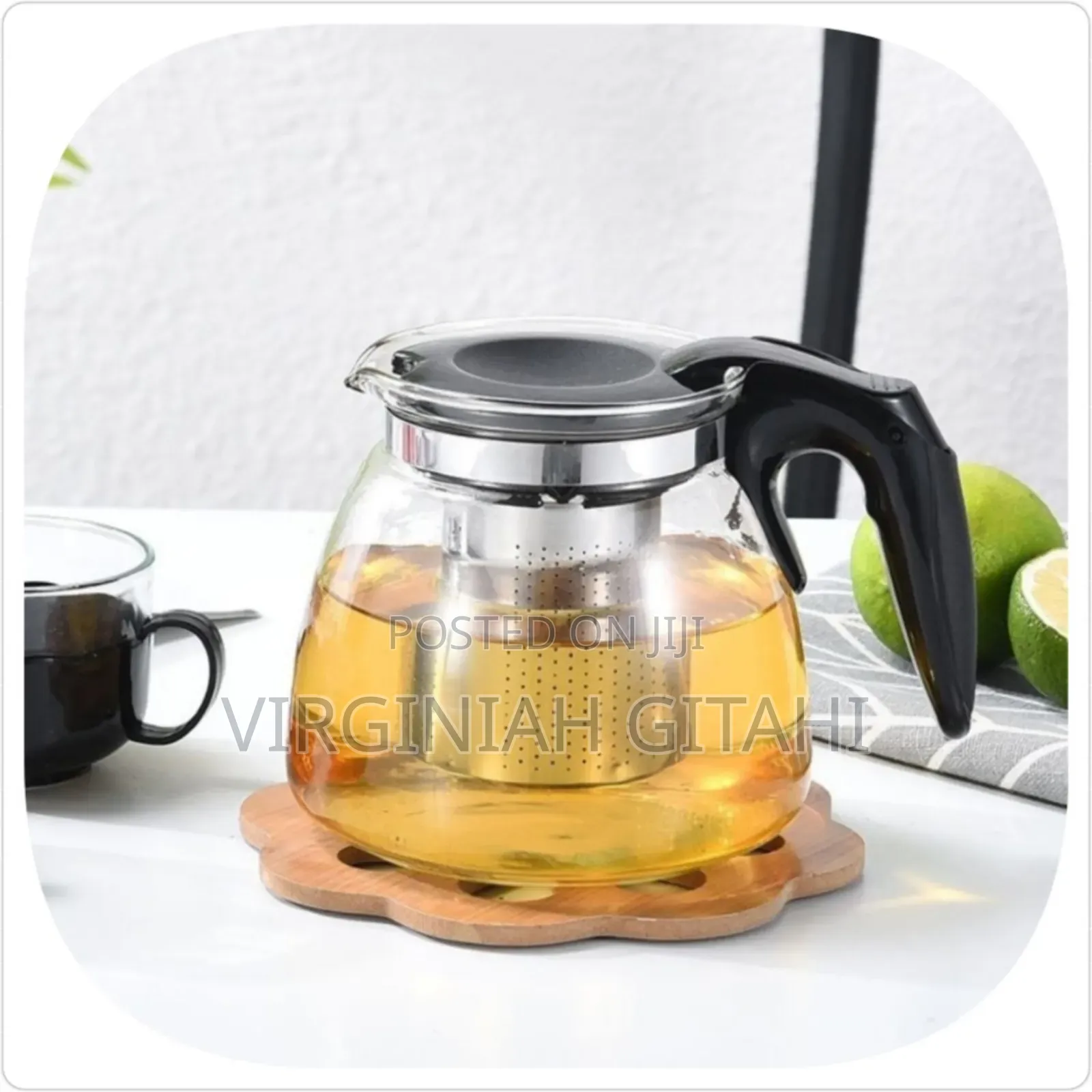 New High Borosilicate Infuser Kettle