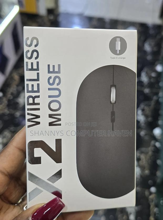 X2 Wireless Rechargeable Mouse 2.4g + Bluetooth – Silent Click - main view