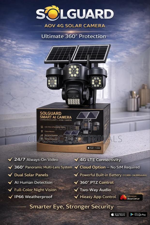 Aov 4g Solar Camera