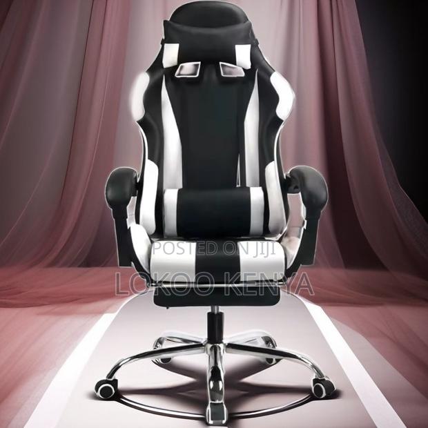 Office Chair ; Adjustable Height 360 Rotating Gaming - thumbnail 4