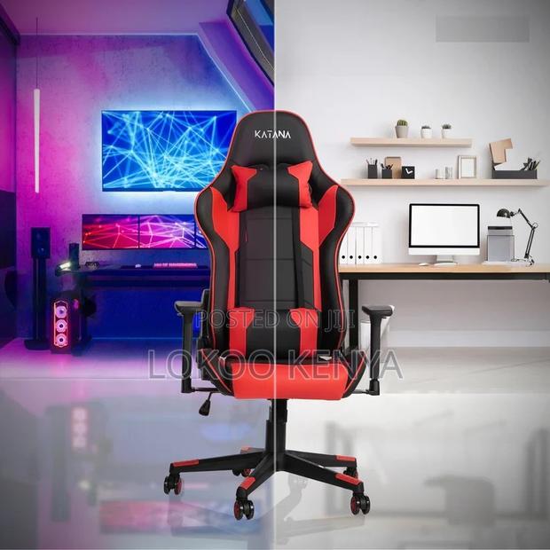 Office Chair ; Adjustable Height 360 Rotating Gaming - thumbnail 6