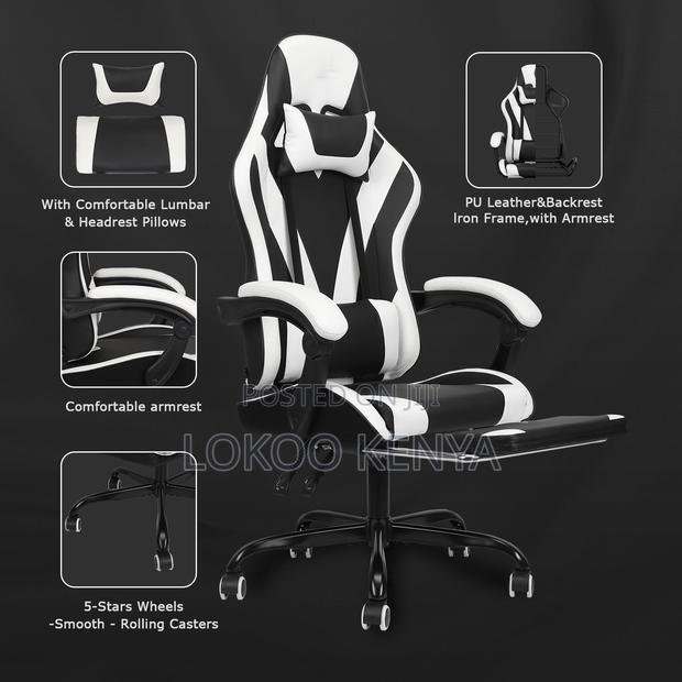 Office Chair ; Adjustable Height 360 Rotating Gaming - thumbnail 7