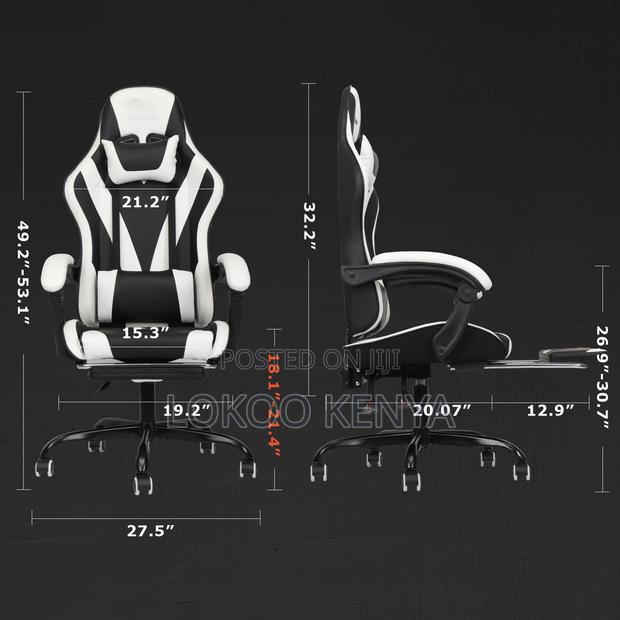 Office Chair ; Adjustable Height 360 Rotating Gaming - thumbnail 10