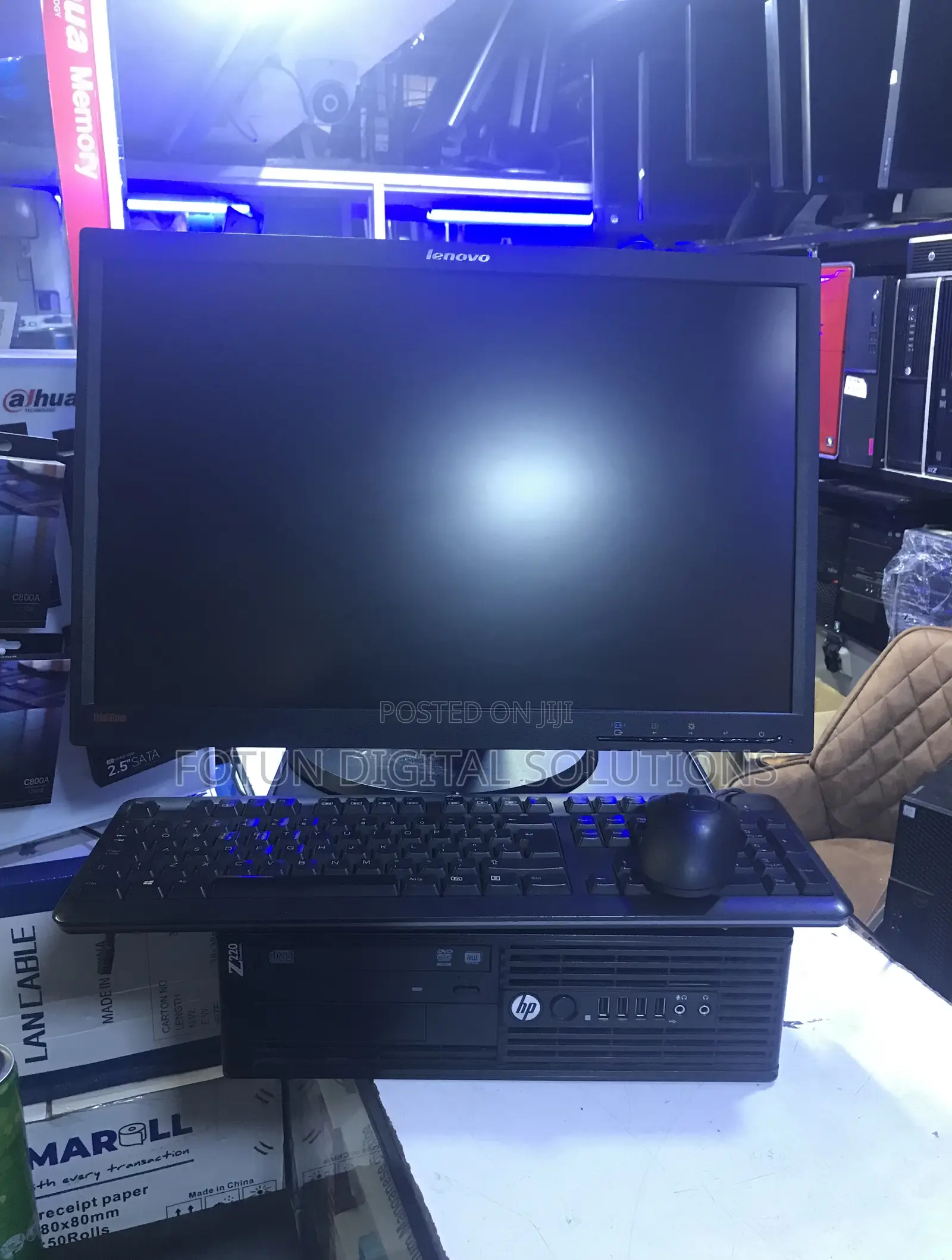 Complete Desktop Computer: 24" Led Monitor,Core I5, 4gb Ram, 500gb HDD