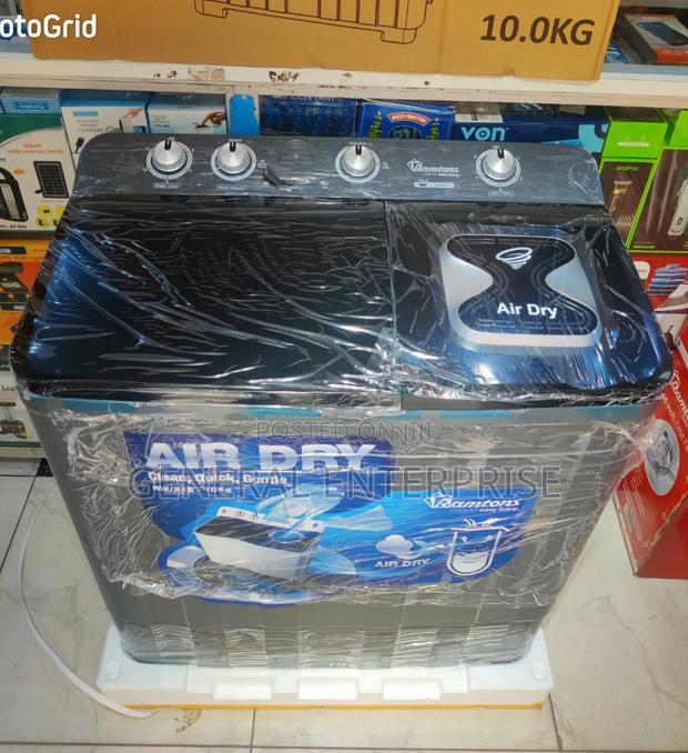 Ramtons Washing Machine Twin Tub 10kg With Air Dryer