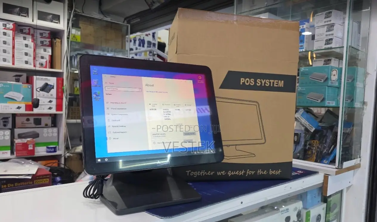 All in One Core I3 Point of Sale System 4gb 256gb SSD Quality Pos