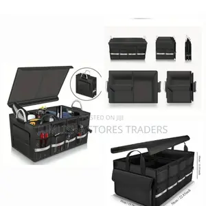 Heavy Duty Car Boot Organizer-Black