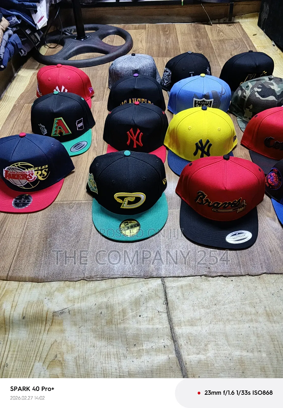 Casual Unisex Designer New Era Snap Back Toppa Caps