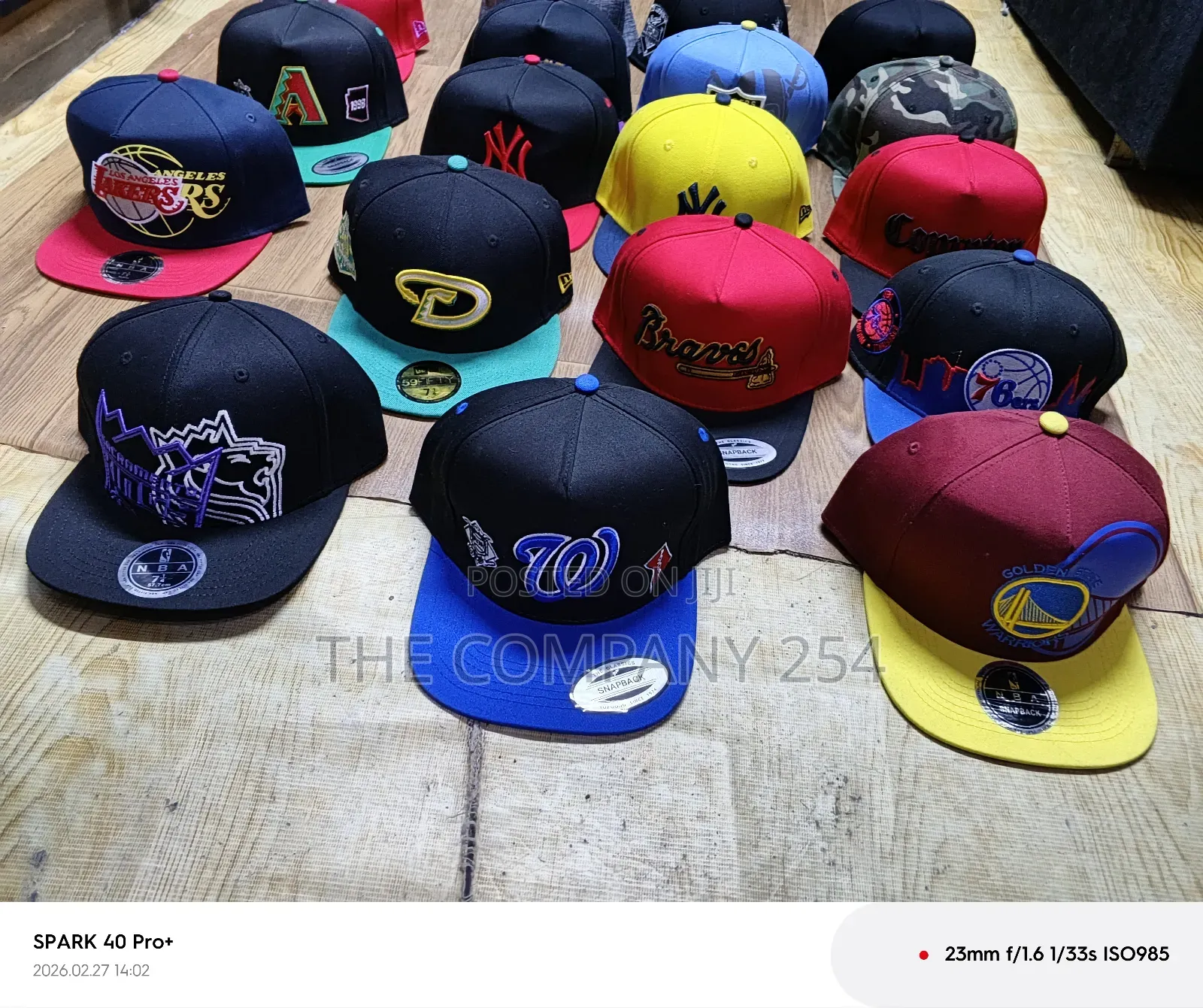 Casual Unisex Designer New Era Snap Back Toppa Caps