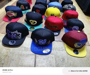 Casual Unisex Designer New Era Snap Back Toppa Caps