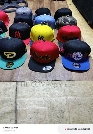 Casual Unisex Designer New Era Snap Back Toppa Caps
