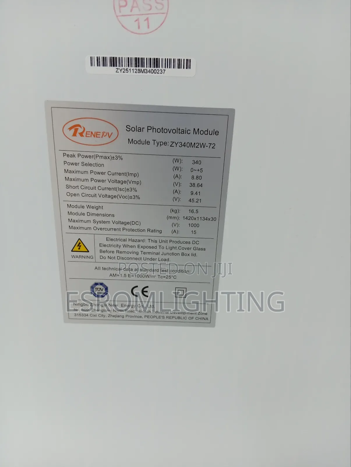 Doyin 4sds 5-55-60-600 Solar Pump + 340w Solar Panel