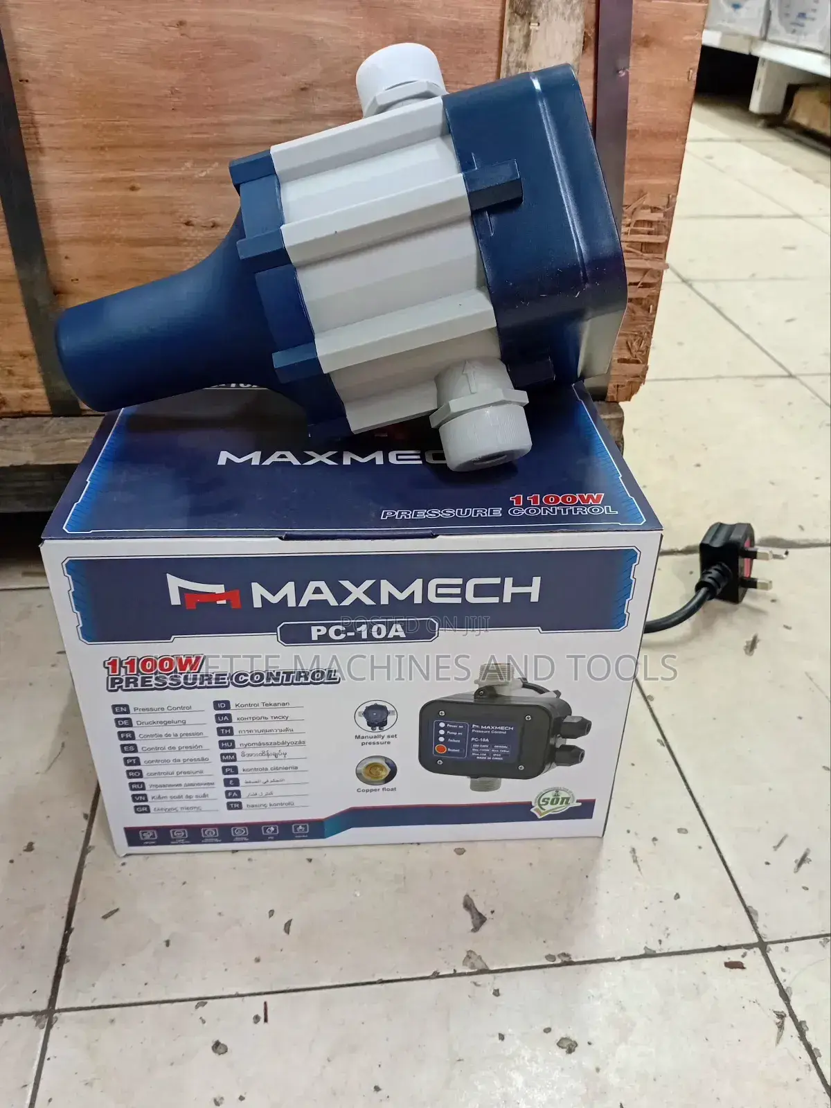 Maxmech 1100w Pressure Control 10a