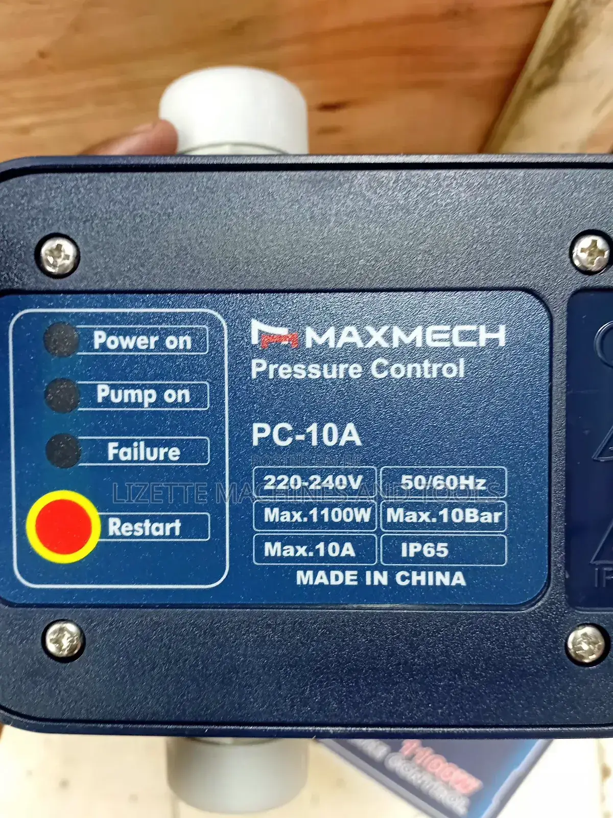 Maxmech 1100w Pressure Control 10a