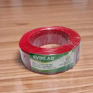 Evin Flame Resistant Red 2.5mm Single Core Solid Wiring Cable