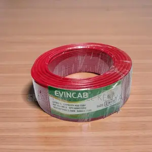 Evin Heat Resistant Red 2.5mm Single Core Solid Wiring Cable