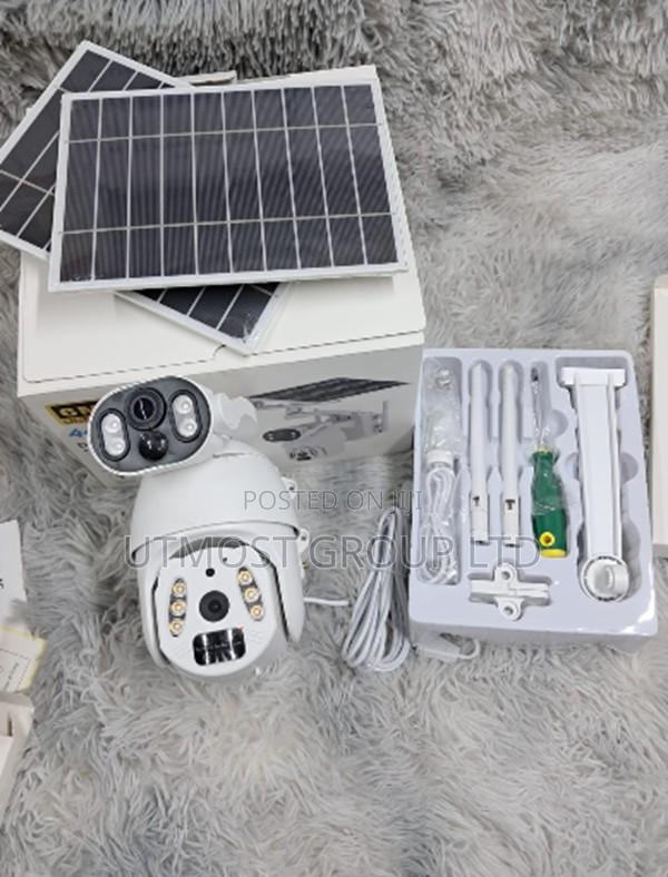 Ubox 6mp 4g Outdoor Dual Lens Solar CCTV PTZ