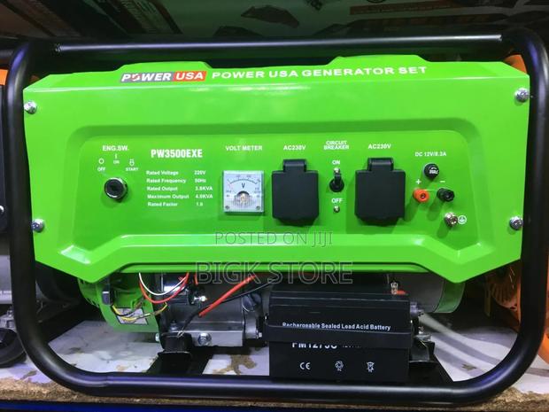 Honda 6.5kva Generator Key Start - main view