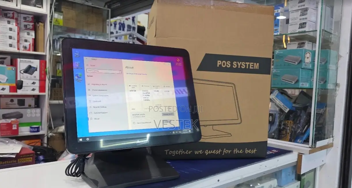 Intel Core I3 All in One Point of Sale Sytem 4gb 256gb SSD 4th Gen